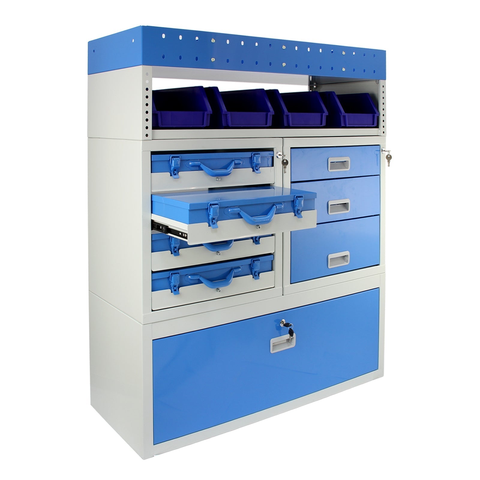 Monster Racking Tempest Metal Van Shelving System Bundle