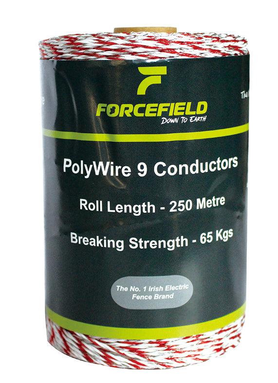 Forcefield 9 Conductor Polywire (250m)