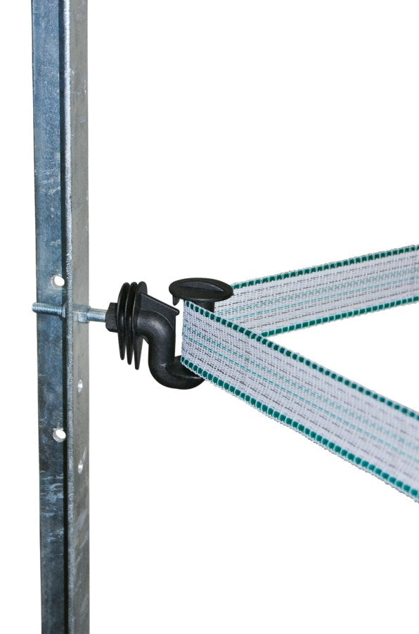Corner/Strain Insulator Heavy Duty Tape Insulator w/ Metric Bolt