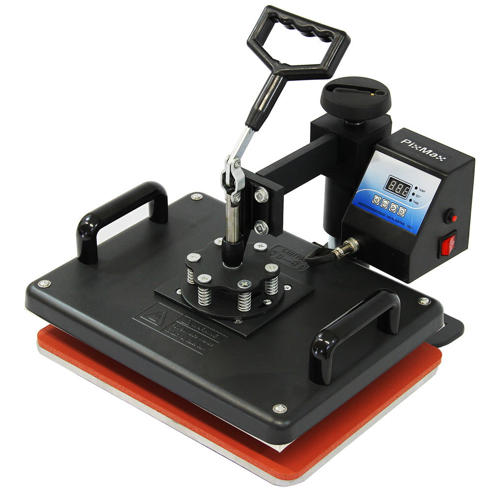 PixMax 5-in-1 Swing-Away Heat Press Machine