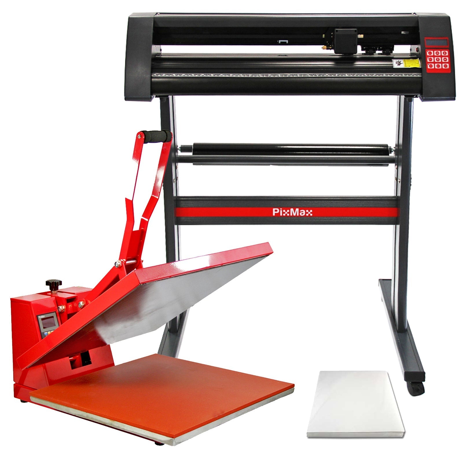 PixMax 50 cm Clamshell Heat Press and Vinyl Cutter