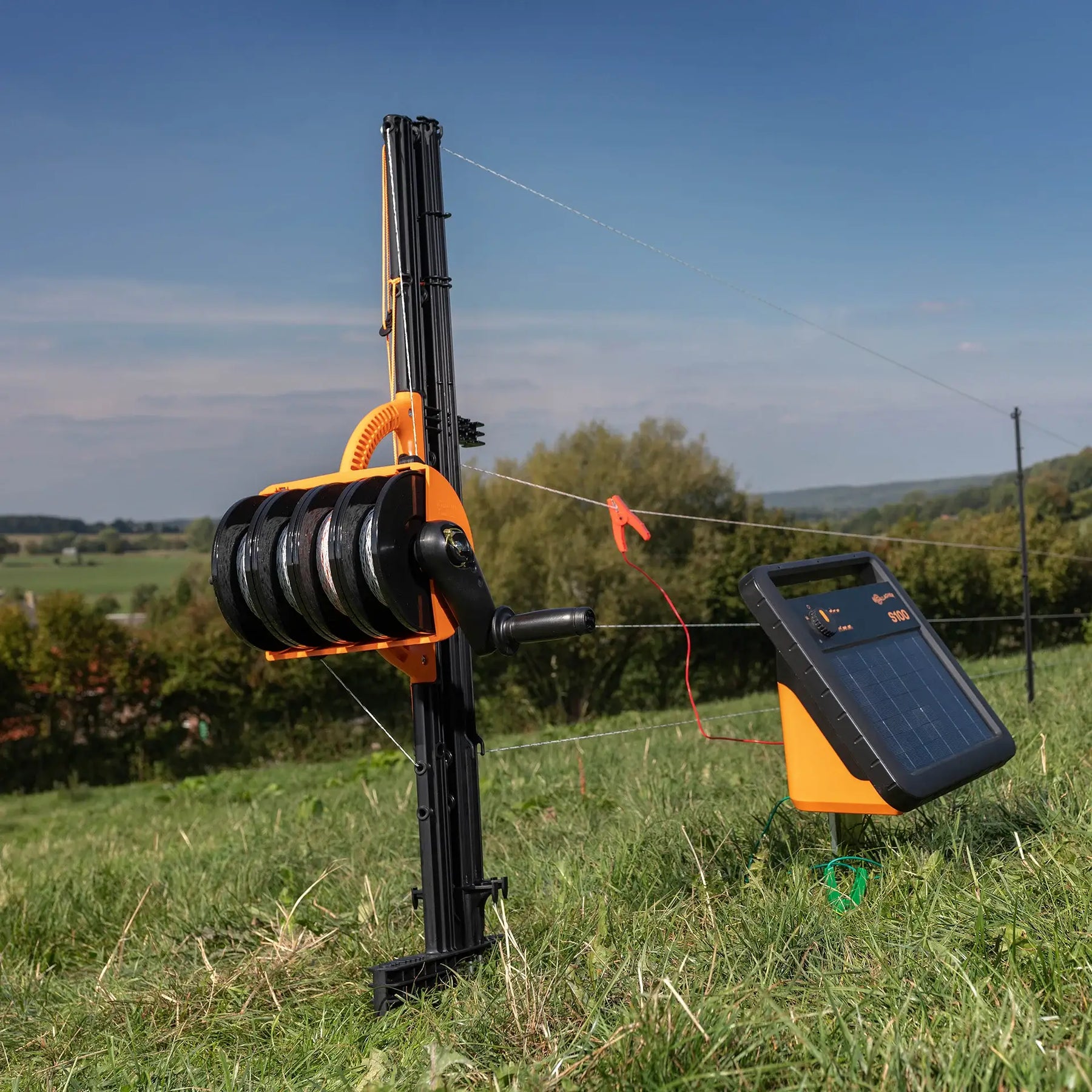 Gallagher SmartFence Hub reel with turbo wire 102m (1,6mm)