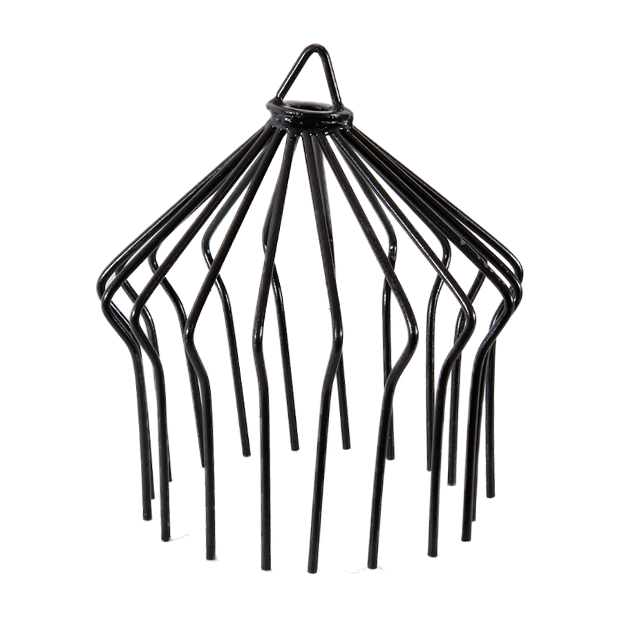Chimney Bird Guard Cage Cowl Chimney Crow Protection - 210mm Black