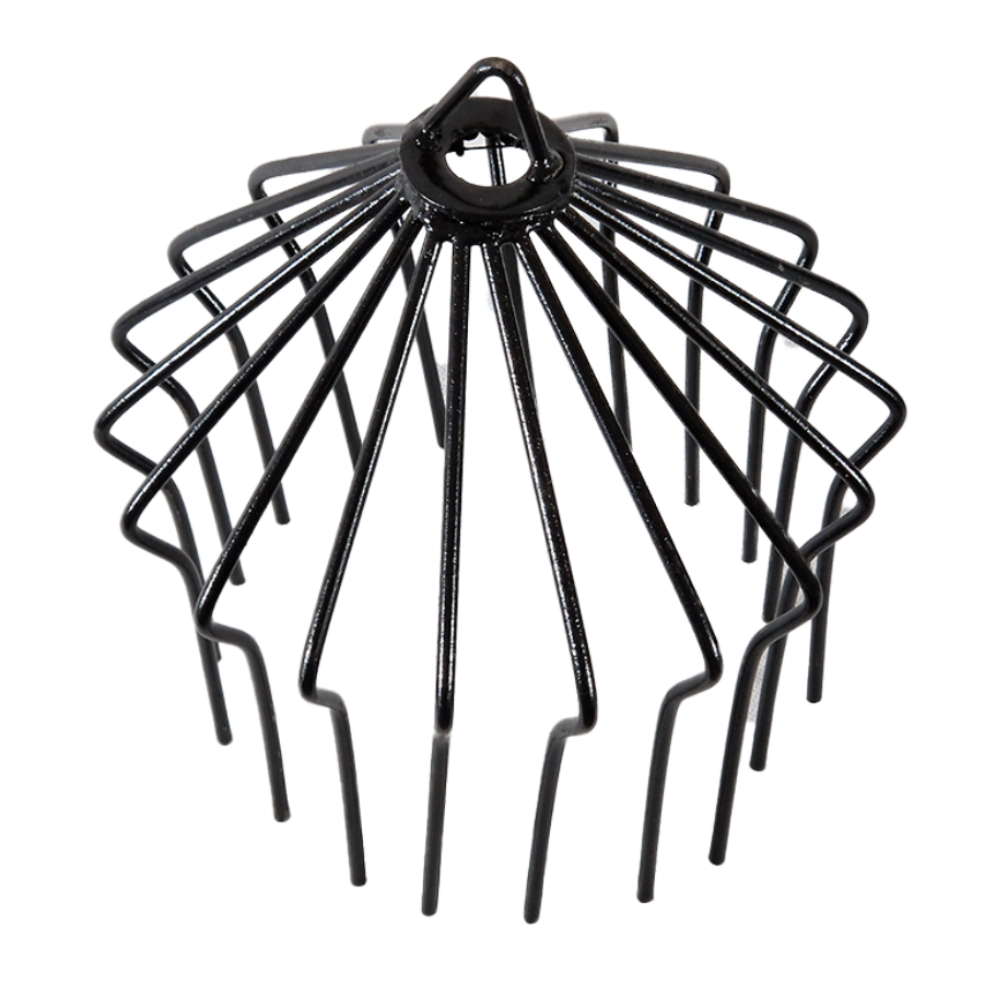 Chimney Bird Guard Cage Cowl Chimney Crow Protection - 210mm Black