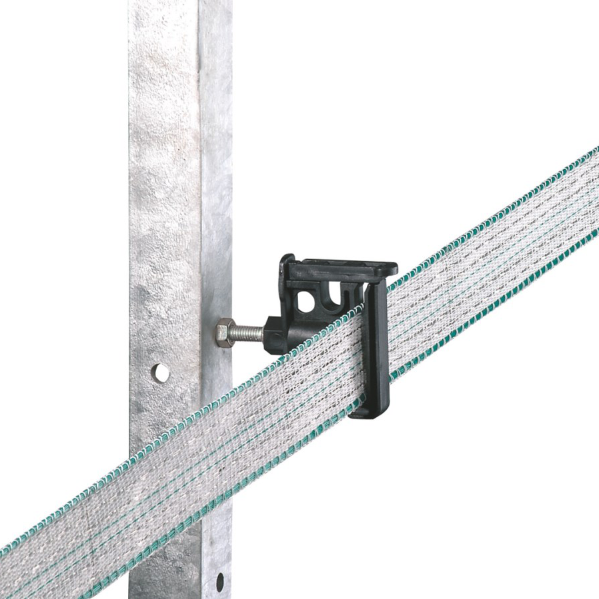 Tape and Rope Combi Clip Insulator w/ Metric Bolt (25x Pack)