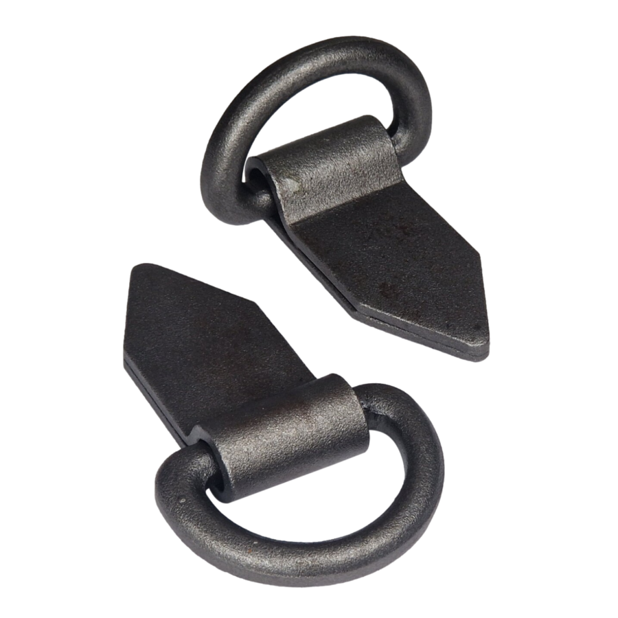 D-Ring Trailer Lashing 95x65mm Loop Heavy-Duty Load Strap Tie-Down Point Eye