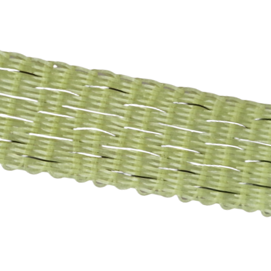 Doblit 12.5mm Heavy Duty Poly Tape Electric Fence Horse Tape Fencing Conductor  - Florescent Yellow 200m Roll