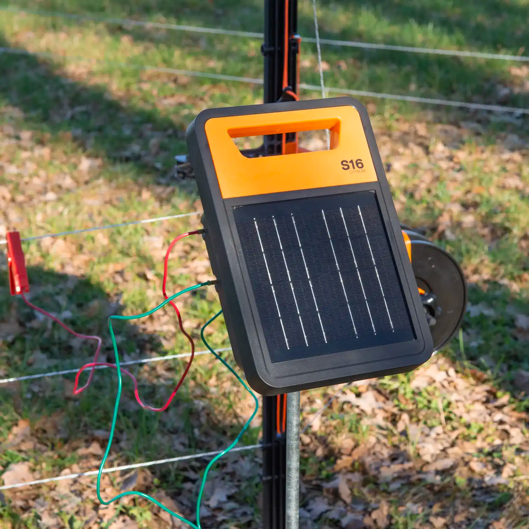 Gallagher S16LI Solar Electric Fence Energiser -  0.16J 1.5km