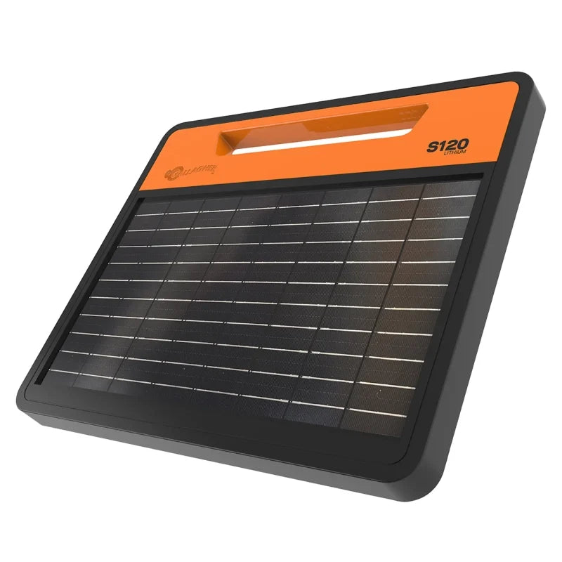 Gallagher S120li Solar Electric Fence Energiser - 1.2J 40km