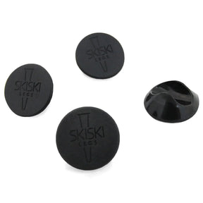 4 x Hairpin Leg  Black 12mm Feet Protectors Pack