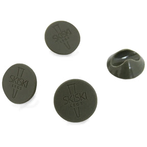 4 x Hairpin Leg  Grey 12mm Feet Protectors Pack
