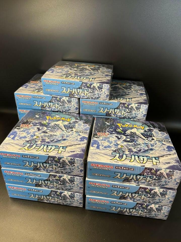 【SV2P】Snow Hazard Booster TCG BOX & CASE〔Factory Sealed〕