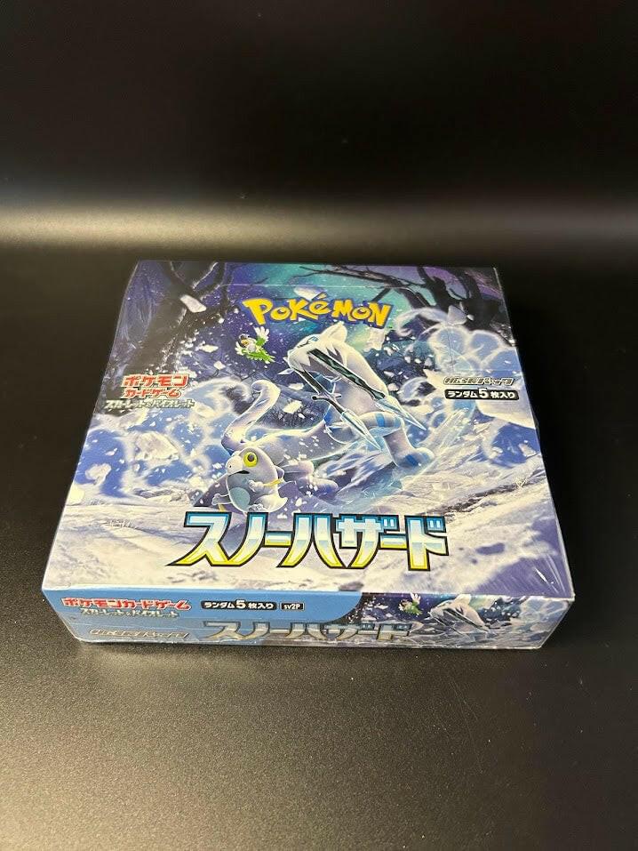 【SV2P】Snow Hazard Booster TCG BOX & CASE〔Factory Sealed〕