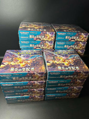 【SV3】Ruler of the Black Flame Booster TCG BOX & CASE 〔Factory sealed〕