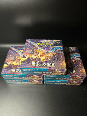【SV3】Ruler of the Black Flame Booster TCG BOX & CASE 〔Factory sealed〕