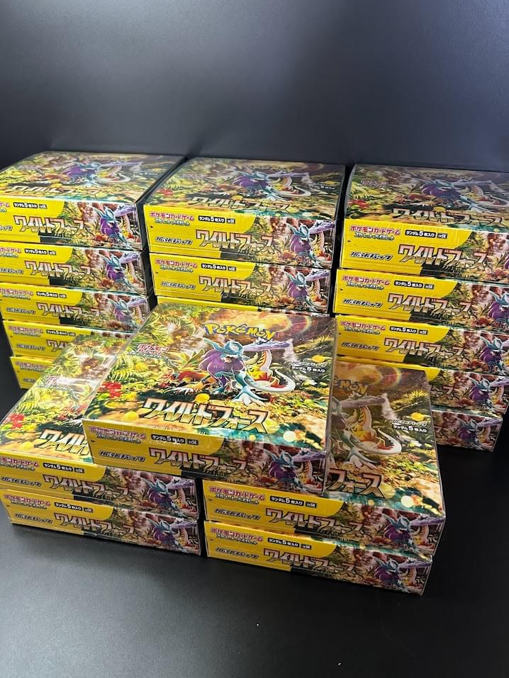 【SV5K】Wild Force Booster TCG BOX & CASE〔Factory Sealed〕