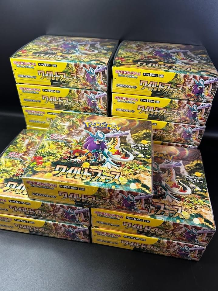 【SV5K】Wild Force Booster TCG BOX & CASE〔Factory Sealed〕