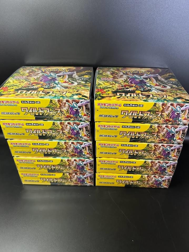 【SV5K】Wild Force Booster TCG BOX & CASE〔Factory Sealed〕