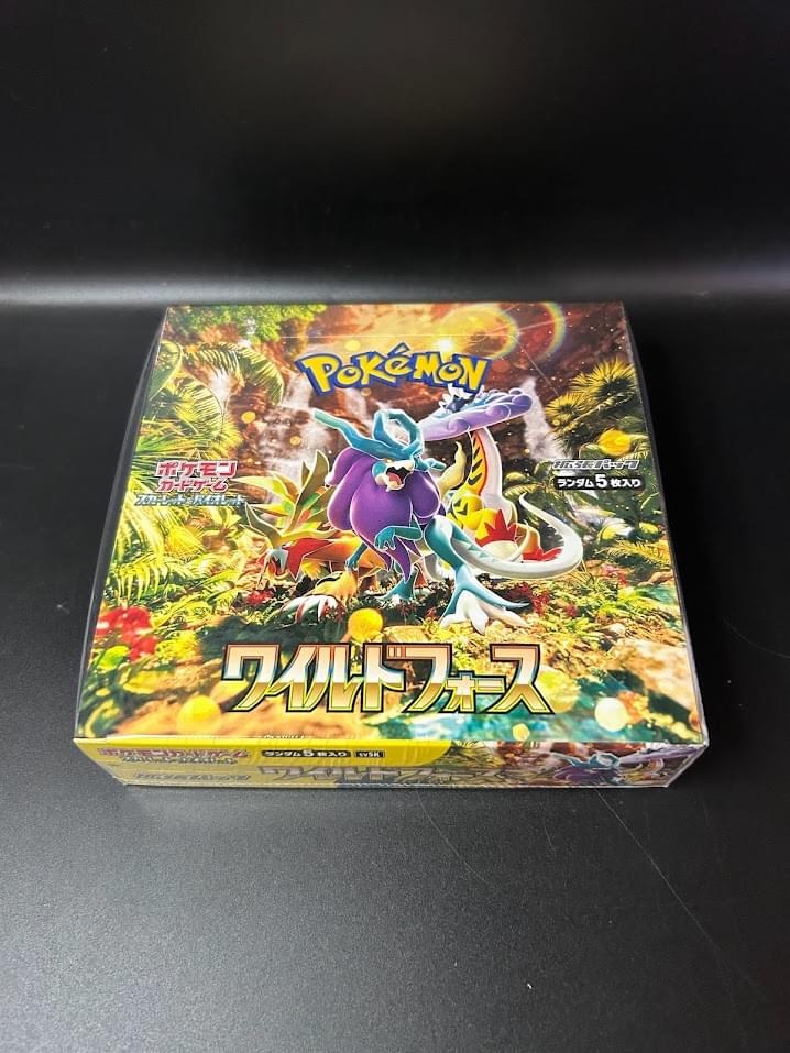 【SV5K】Wild Force Booster TCG BOX & CASE〔Factory Sealed〕