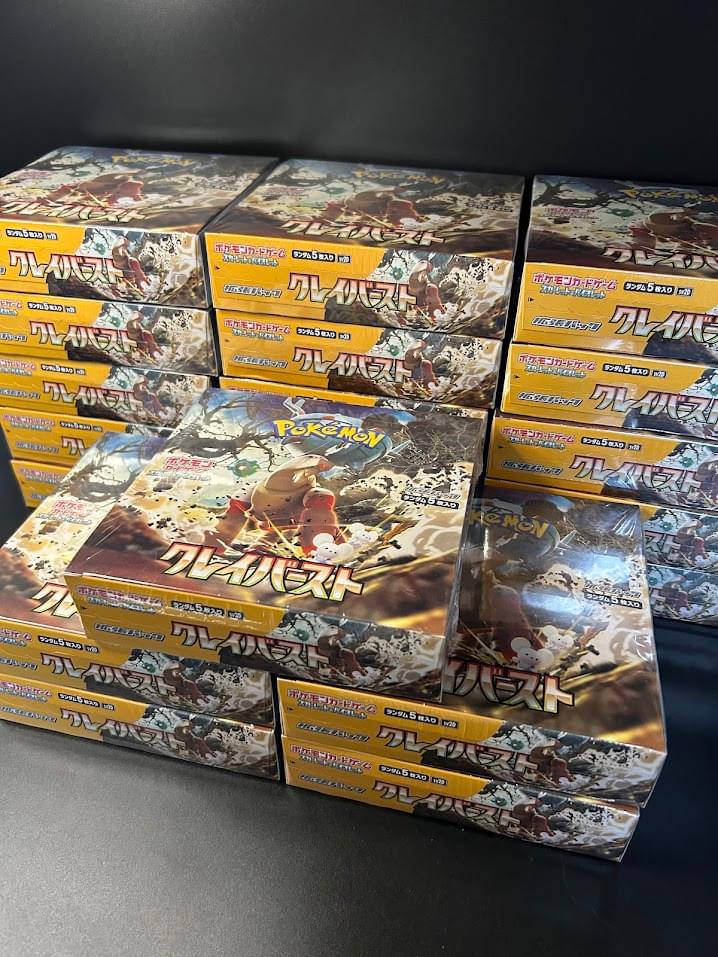 【SV2D】Clay Burst Booster TCG BOX & CASE〔Factory sealed〕