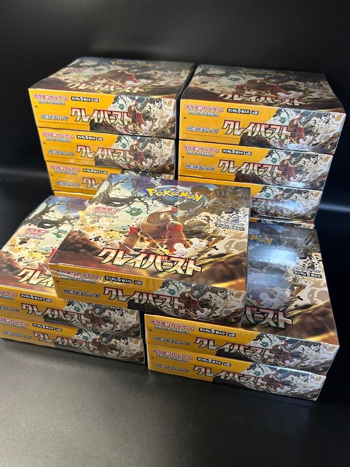 【SV2D】Clay Burst Booster TCG BOX & CASE〔Factory sealed〕