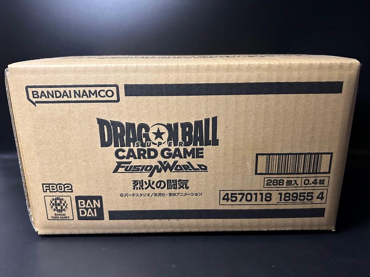 【FB-02】Blazing Aura Booster TCG BOX & CASE〔Factory Sealed〕