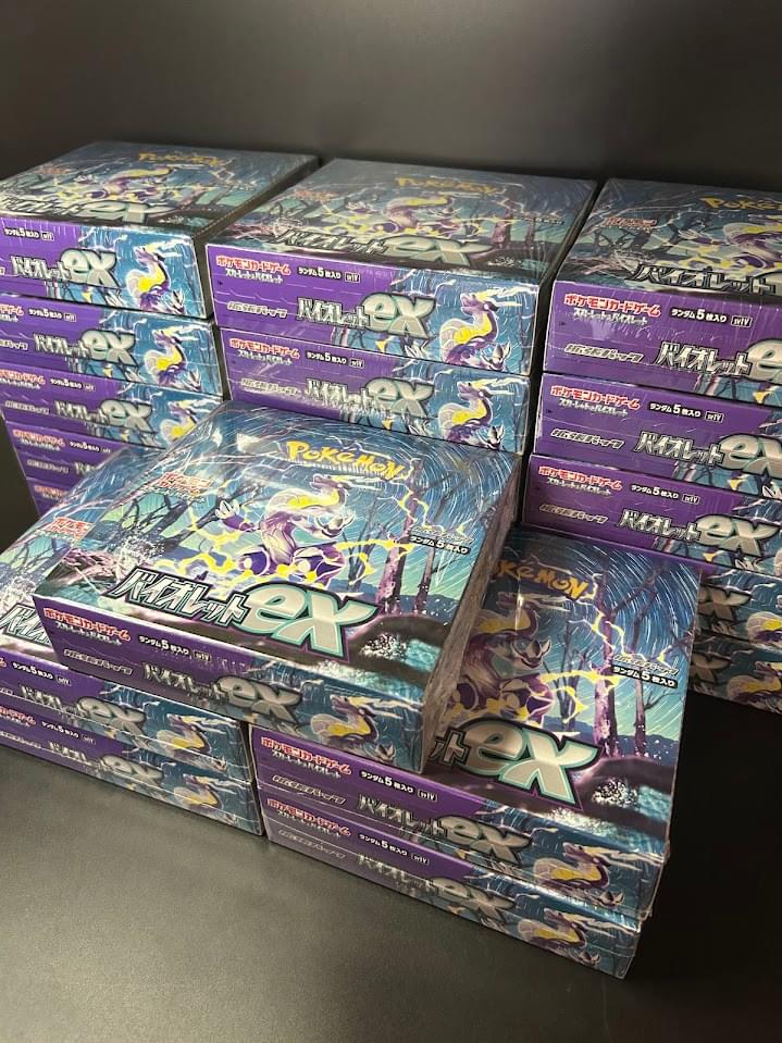 【SV1V】Violet ex Booster TCG BOX & CASE〔Factory Sealed〕