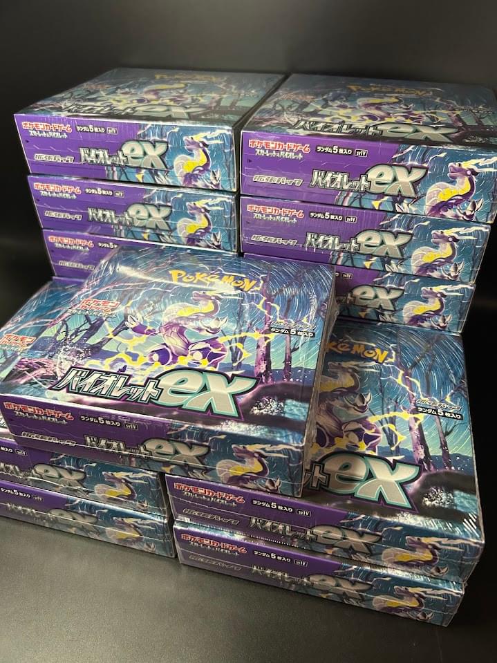 【SV1V】Violet ex Booster TCG BOX & CASE〔Factory Sealed〕