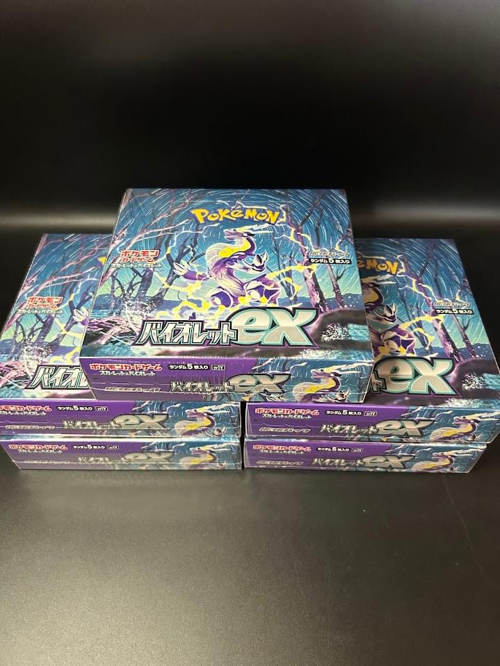 【SV1V】Violet ex Booster TCG BOX & CASE〔Factory Sealed〕
