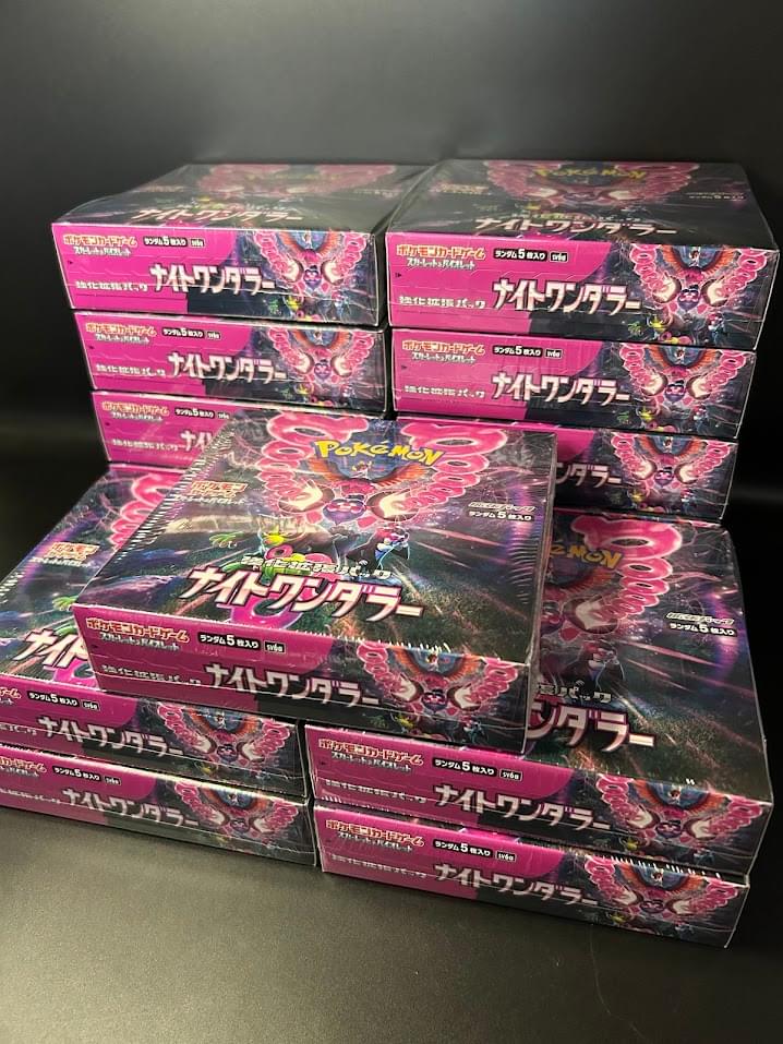 【SV6a】Night Wanderer Booster TCG BOX & CASE〔Factory Sealed〕