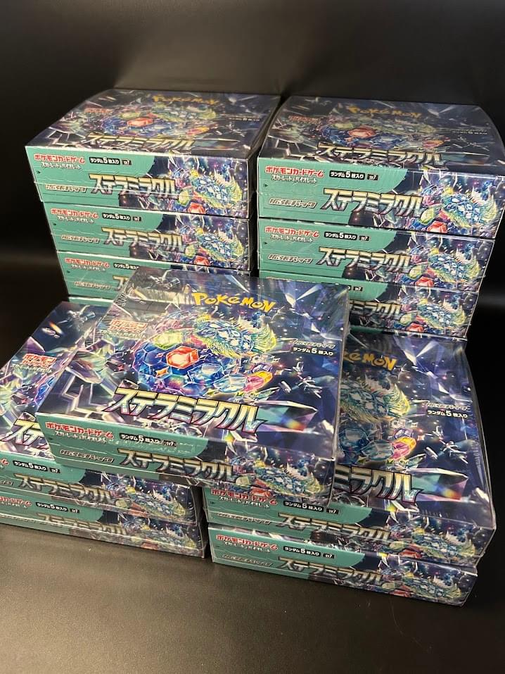 【SV7】Stellar Miracle Booster TCG BOX & CASE〔Factory Sealed〕