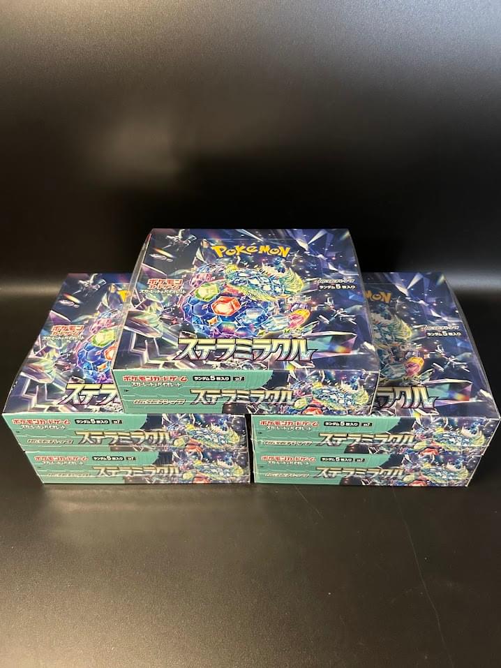 【SV7】Stellar Miracle Booster TCG BOX & CASE〔Factory Sealed〕
