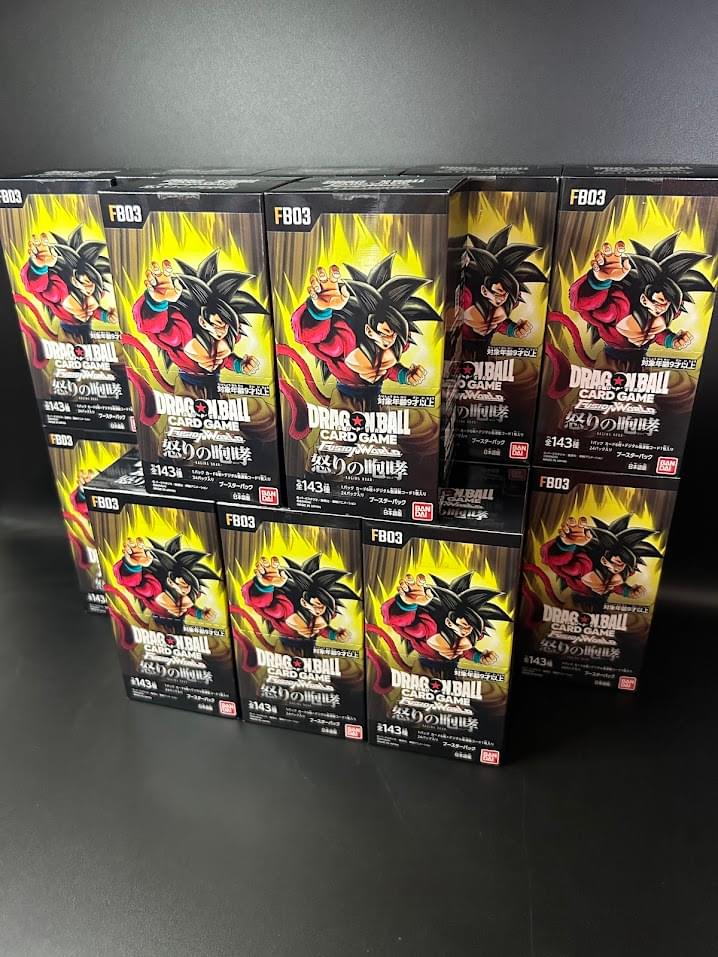 【FB-03】Raging Roar Booster TCG BOX & CASE〔Factory Sealed〕