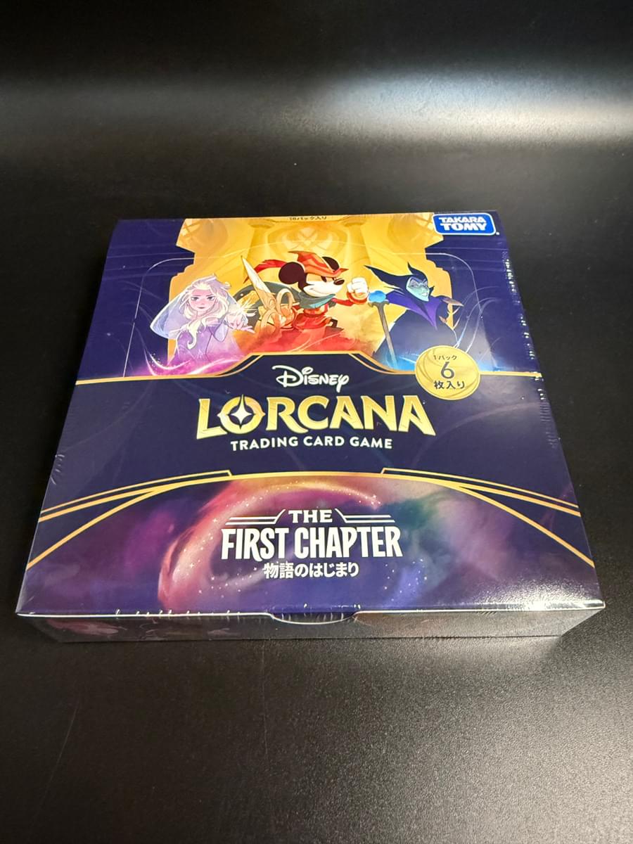 THE FIRST CHAPTER Booster TCG BOX & CASE〔Factory Sealed〕