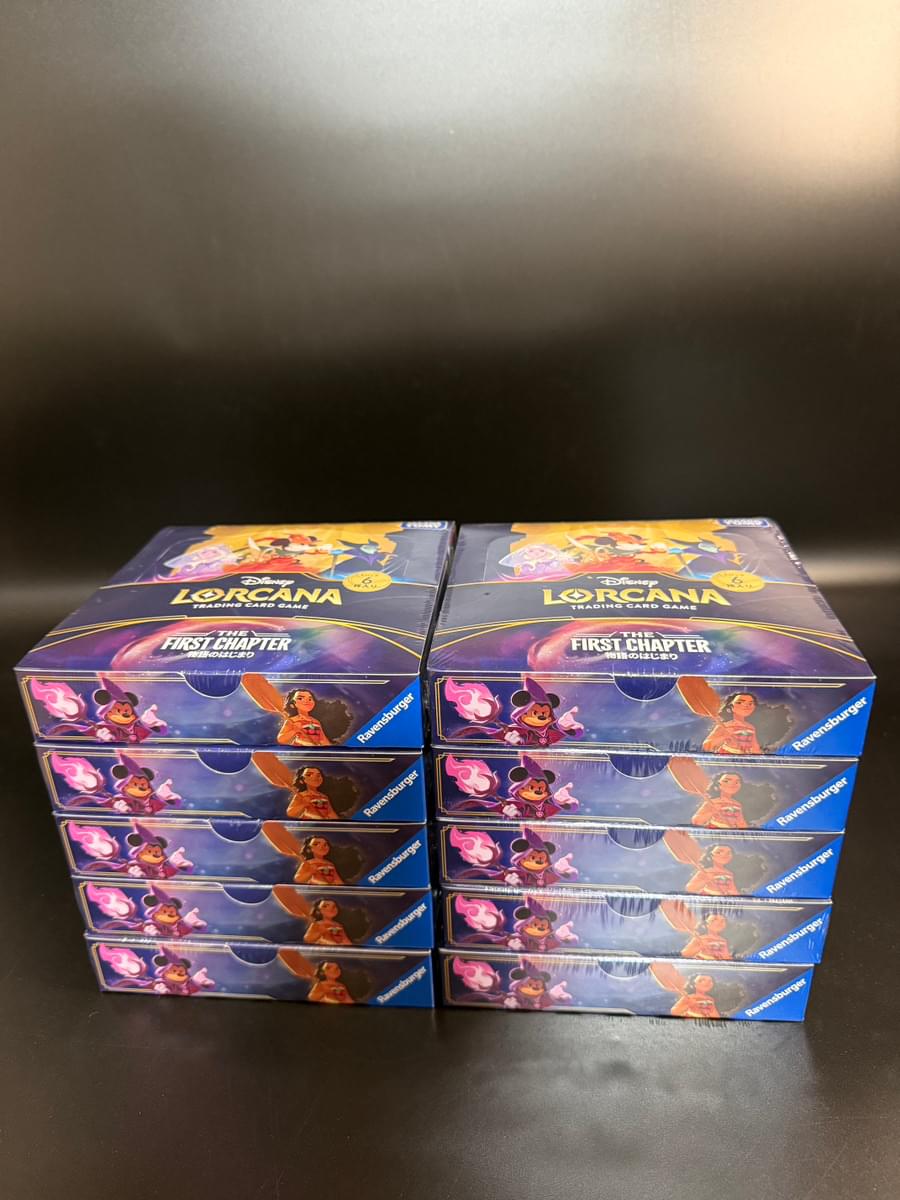 THE FIRST CHAPTER Booster TCG BOX & CASE〔Factory Sealed〕