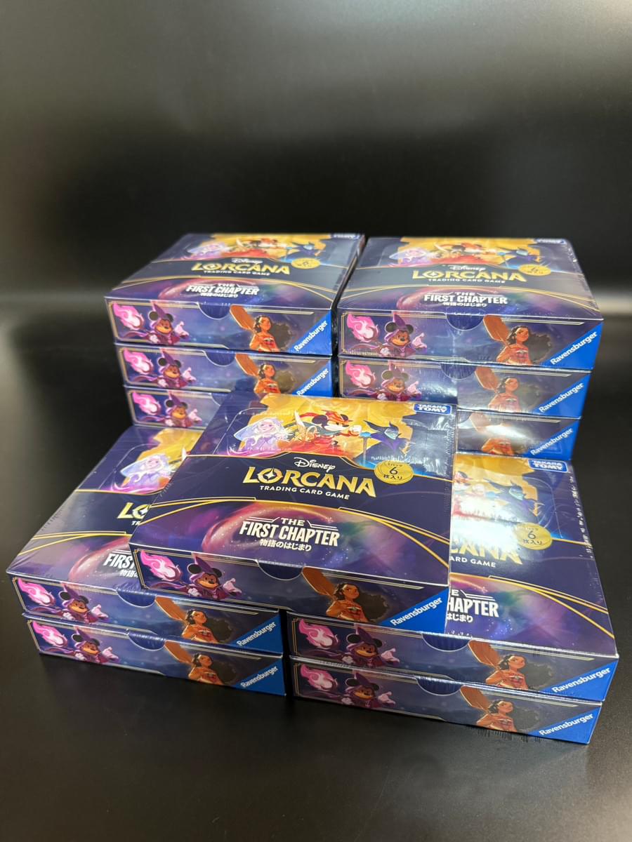 THE FIRST CHAPTER Booster TCG BOX & CASE〔Factory Sealed〕