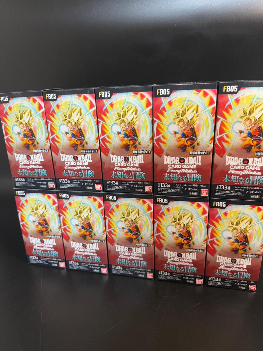【FB-05】New Adventure Booster TCG BOX & CASE〔Factory Sealed〕