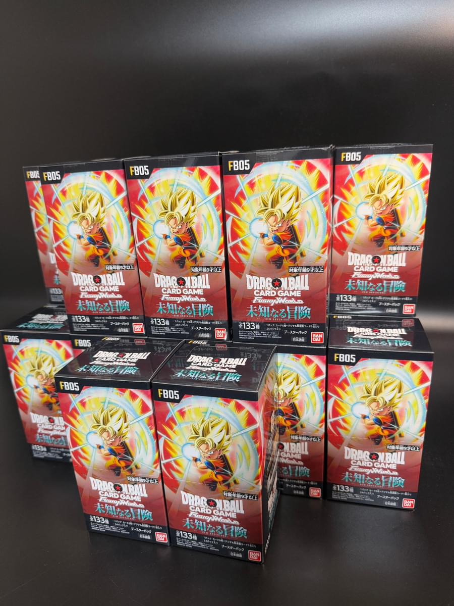 【FB-05】New Adventure Booster TCG BOX & CASE〔Factory Sealed〕