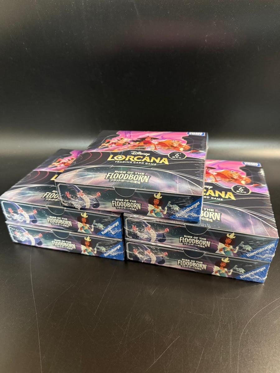 RISE OF THE FLOODBORN Booster TCG BOX & CASE〔Factory Sealed〕