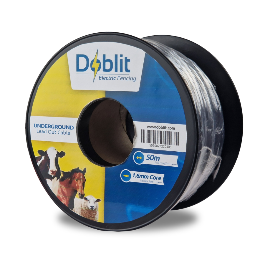 Doblit Lead Out Cable 1.6mm Underground Wire Double Insulated Stainless Steel Core