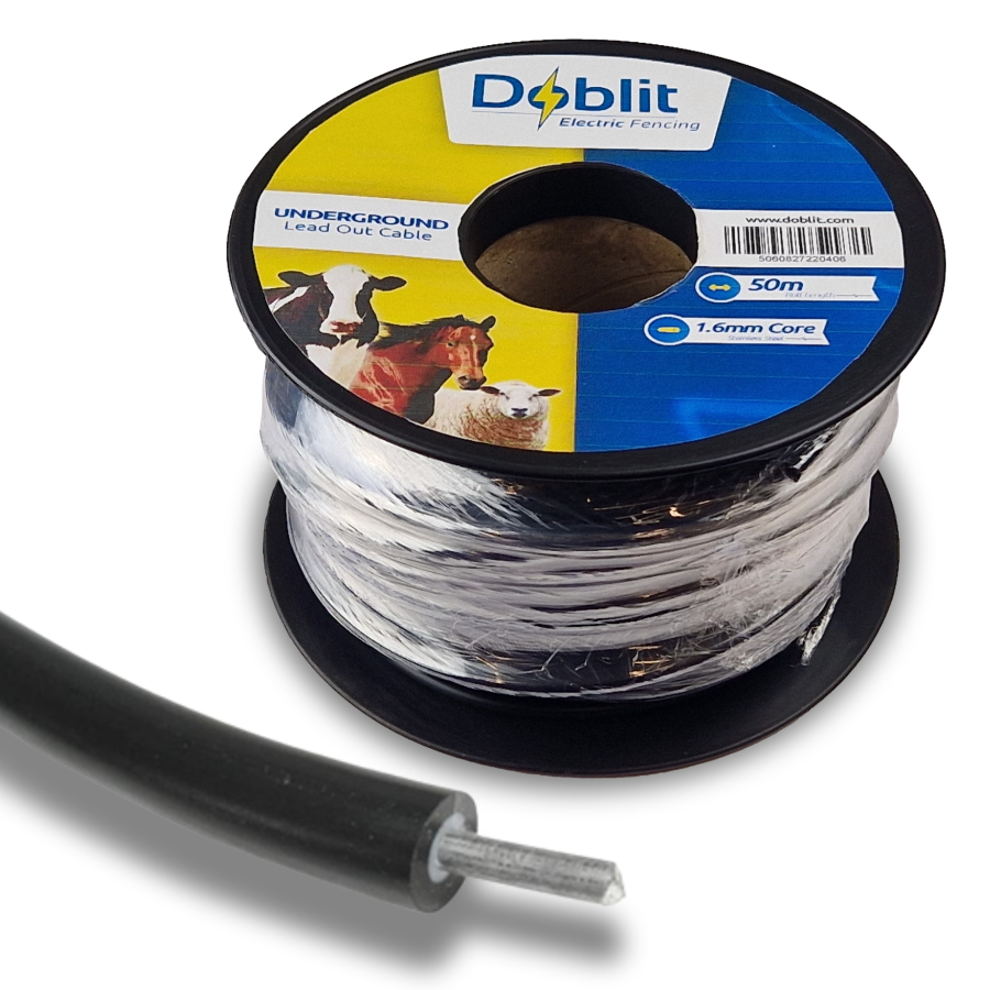 Doblit Lead Out Cable 1.6mm Underground Wire Double Insulated Stainless Steel Core