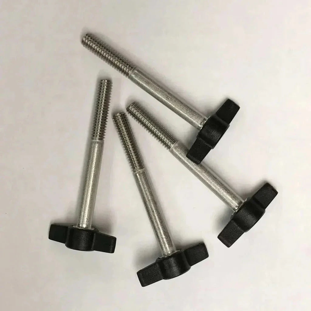 4-Pack 5/16-18NC x 3” Long Male Knobs – Stainless Steel