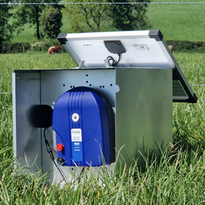 Doblit "Meadow" Solar Box Energiser - 0.8J 8km - Includes 15w Panel, Battery Box, Energiser and 12v Battery
