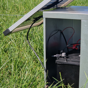 Doblit "Meadow" Solar Box Energiser - 0.8J 8km - Includes 15w Panel, Battery Box, Energiser and 12v Battery