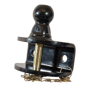 Dual Tow Ball Hitch Mount 50mm Ball & 16mm Pin Coupling Heavy Duty Towing 1500kg