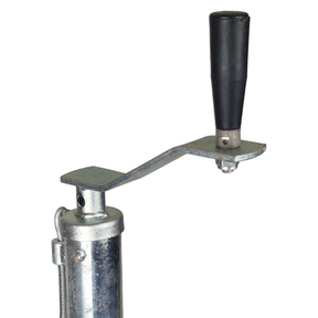 Jockey Wheel Heavy Duty 48mm Tube Telescopic Trailer Stand Max Load 500kg (Ifor Williams)