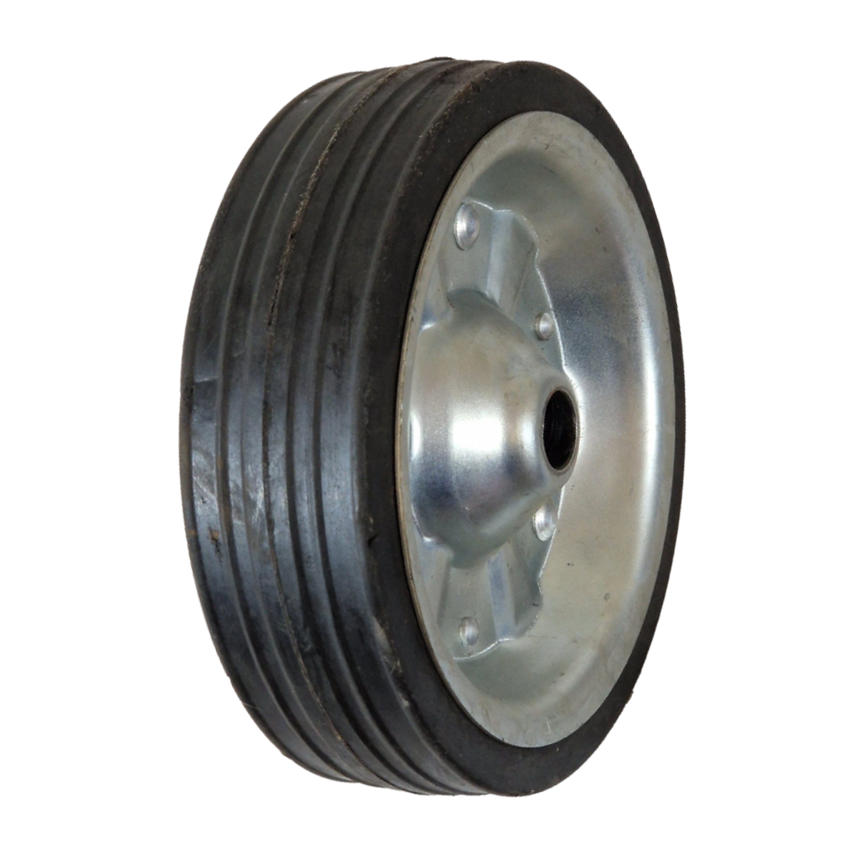 Replacement Wheel for Jockey Wheel 200x56mm Steel Rim w/ 20x62mm Centre Bore (Plant)