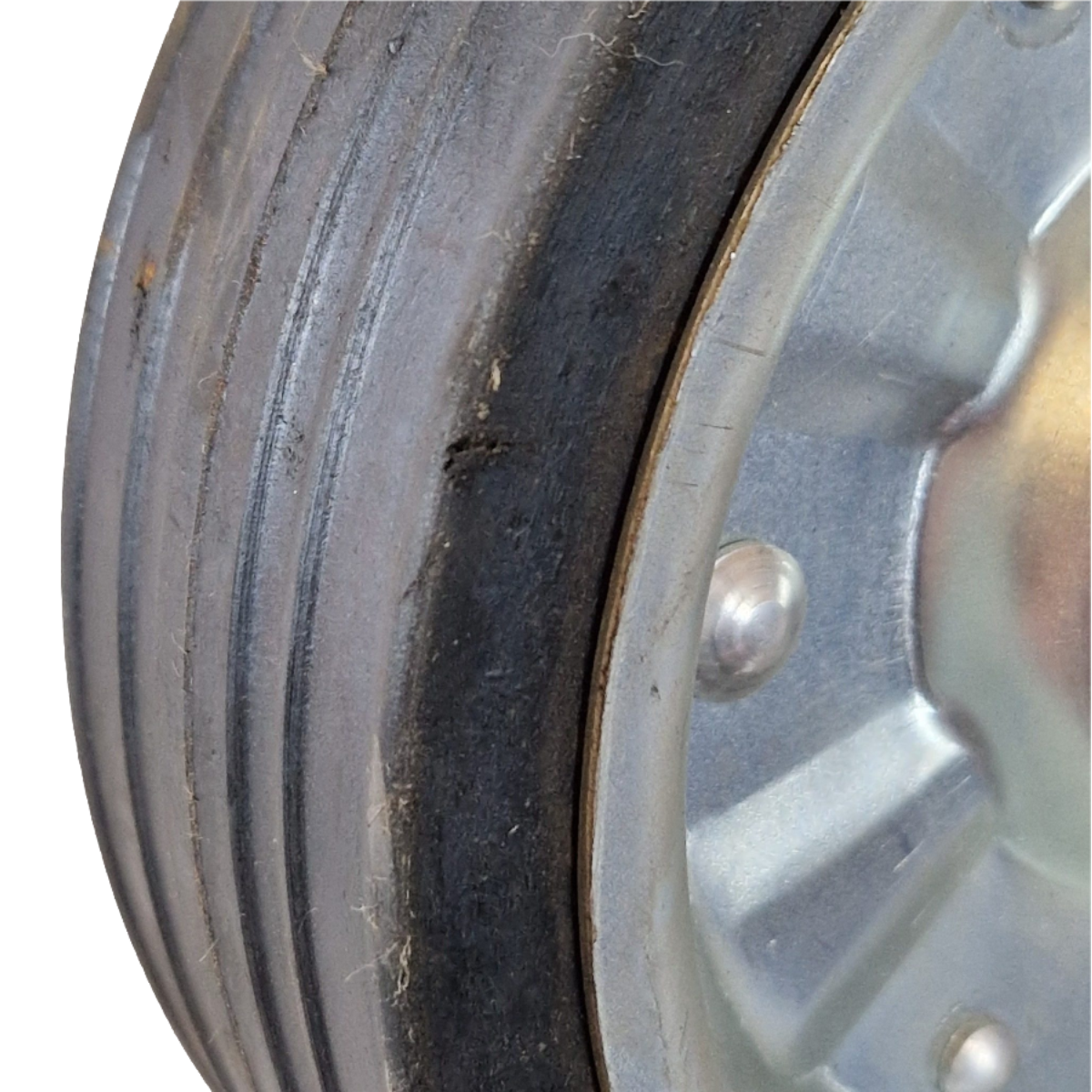 Replacement Wheel for Jockey Wheel 200x56mm Steel Rim w/ 20x62mm Centre Bore (Plant)