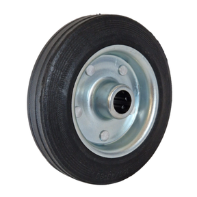 Replacement Wheel for Jockey Wheel 160x38mm Steel Rim w/ 19x32mm Centre Bore