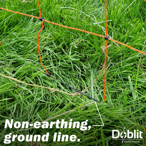 Doblit Sheep Netting Double Pegged 90cm, 50m Orange